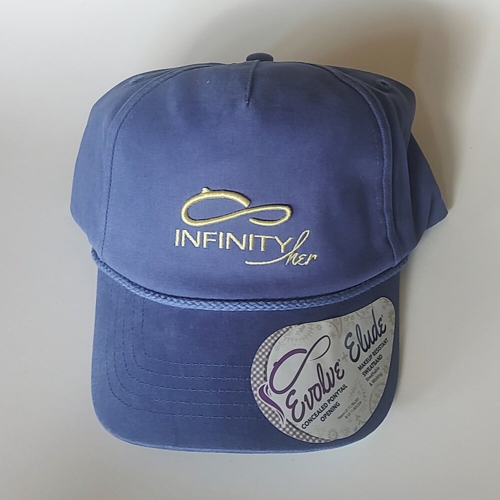 New Infinity Her Women’s Cap Hat Makeup Resistant Band Fashion Undervisor Violet